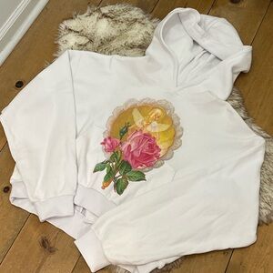 Boys Lie Room to Grow White Hoodie